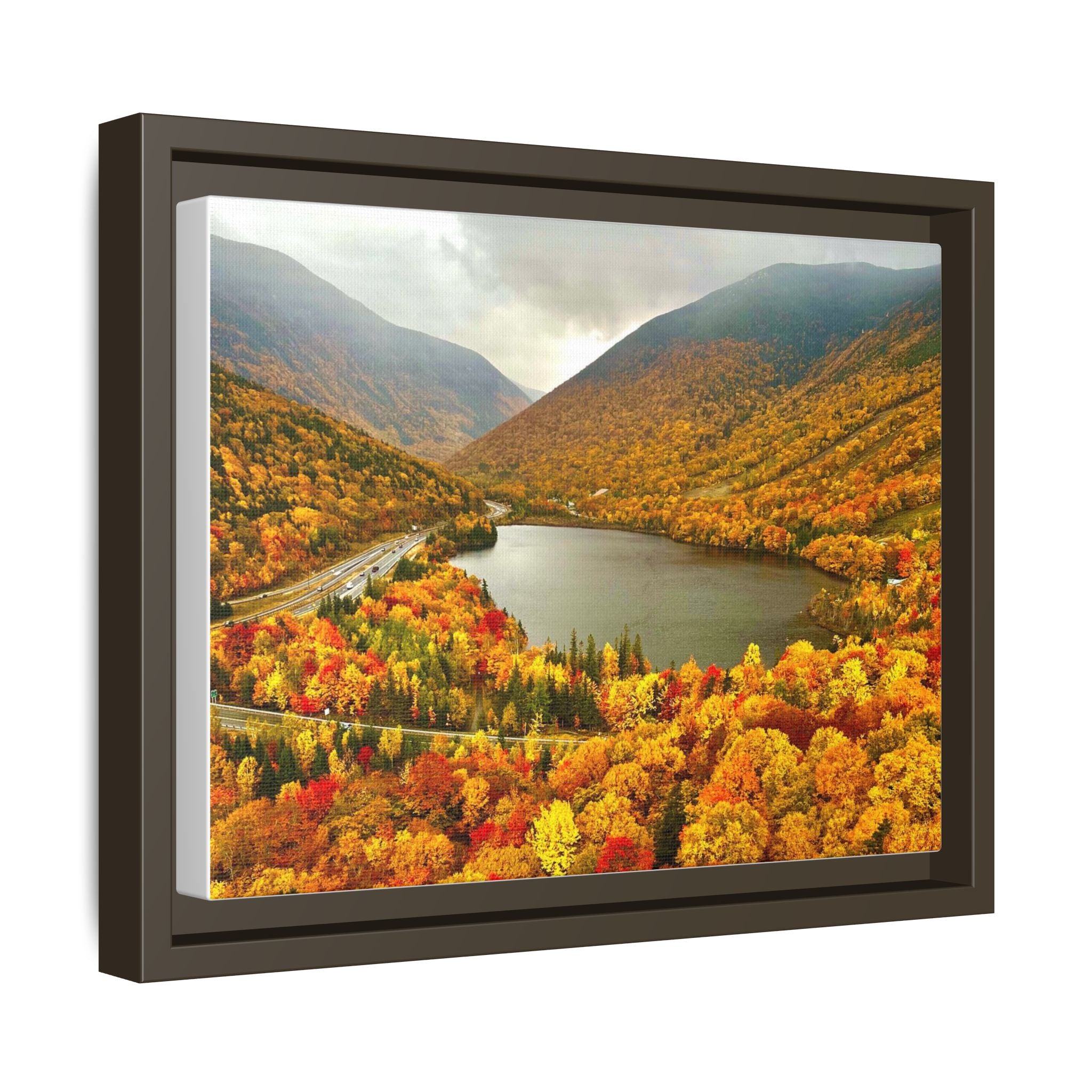 Canvas Print Foliage at Artist's Bluff