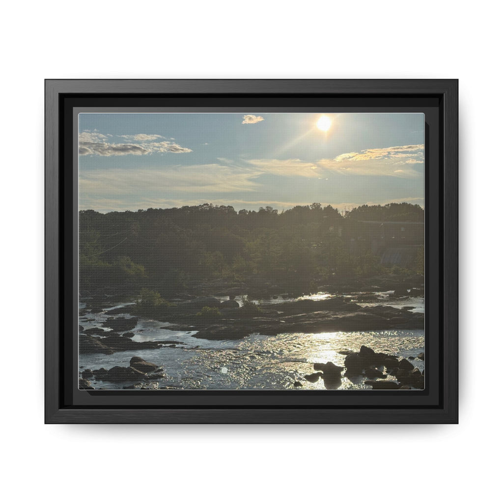 Amoskeag Falls Canvas with Frame