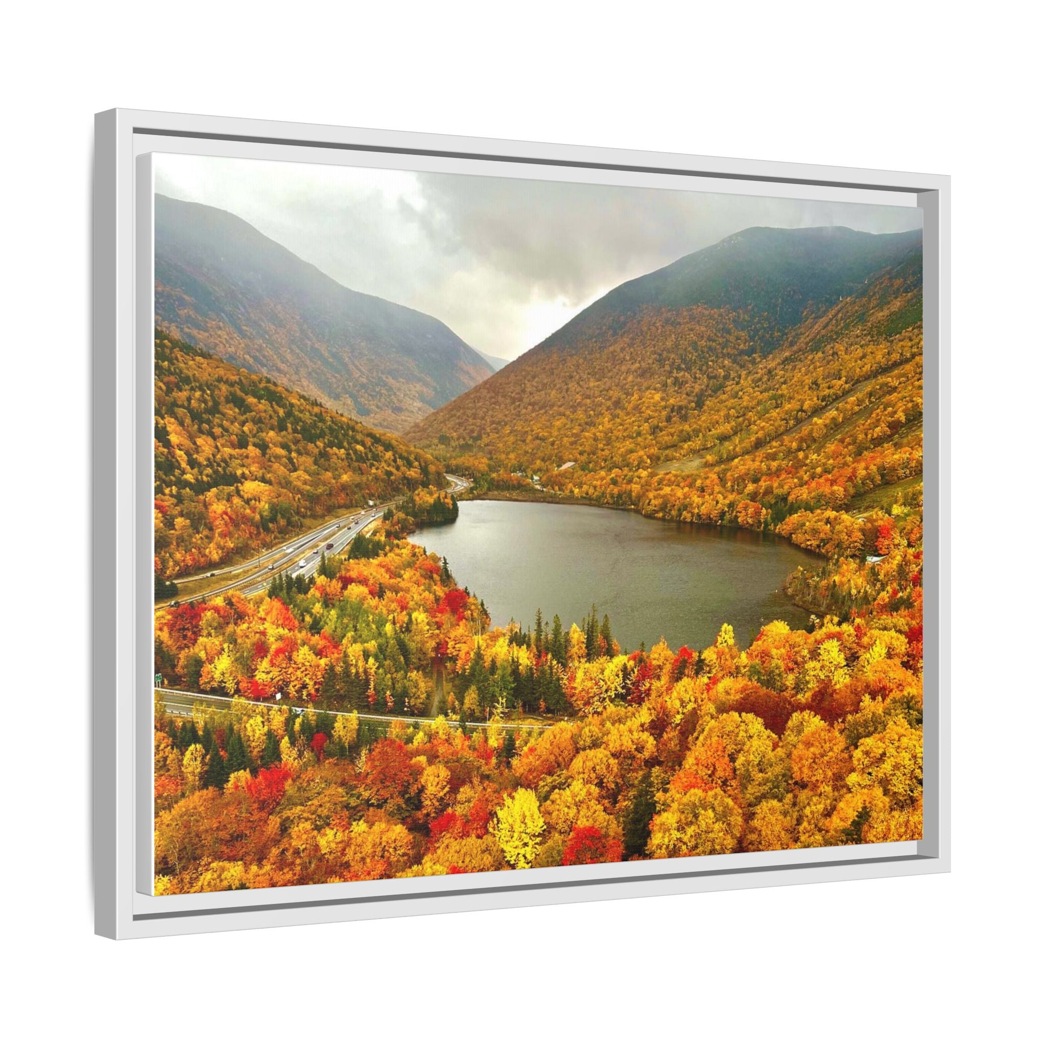 Canvas Print Foliage at Artist's Bluff