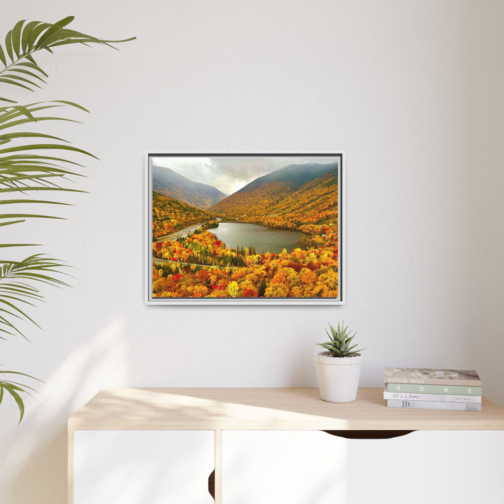 Canvas Print Foliage at Artist's Bluff