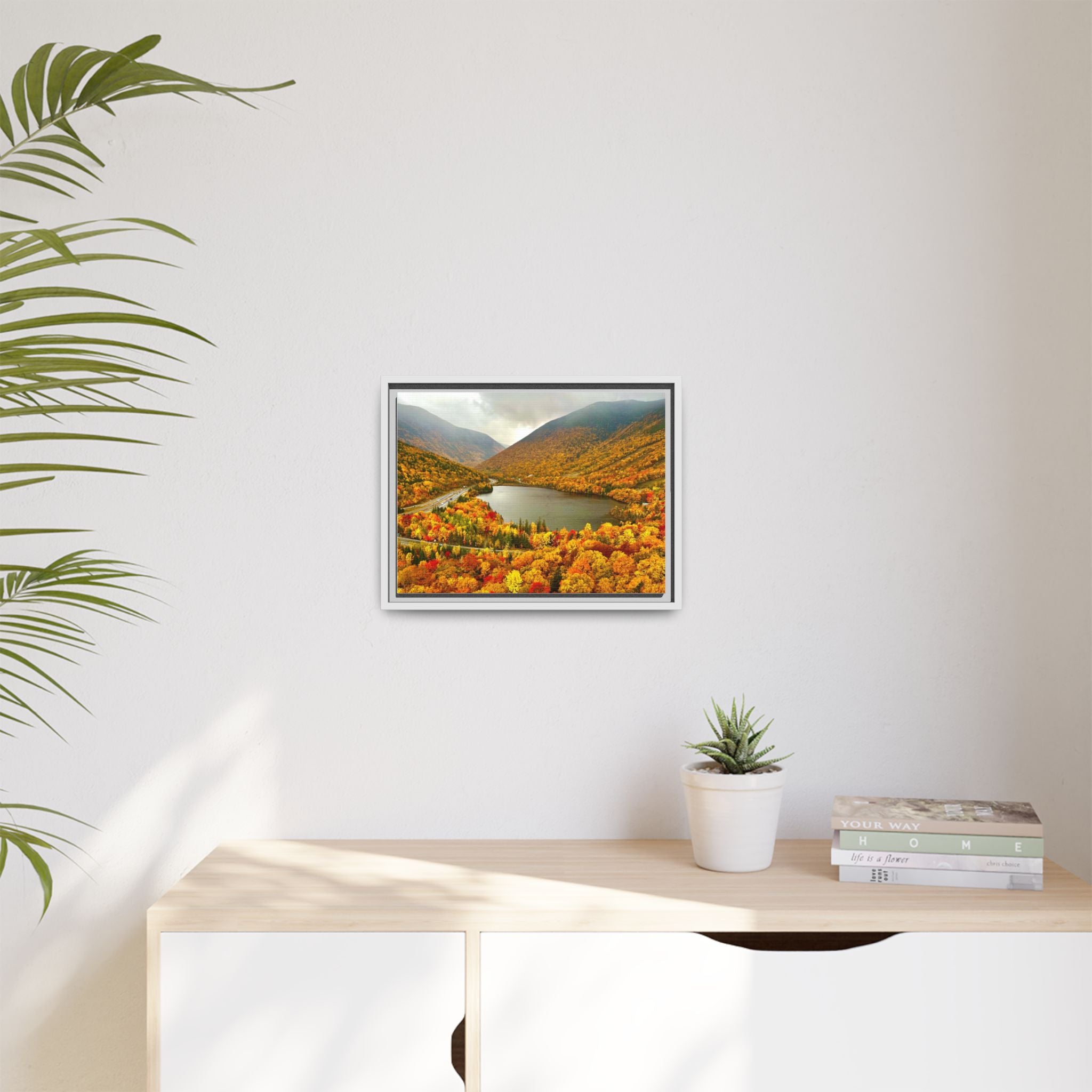 Canvas Print Foliage at Artist's Bluff