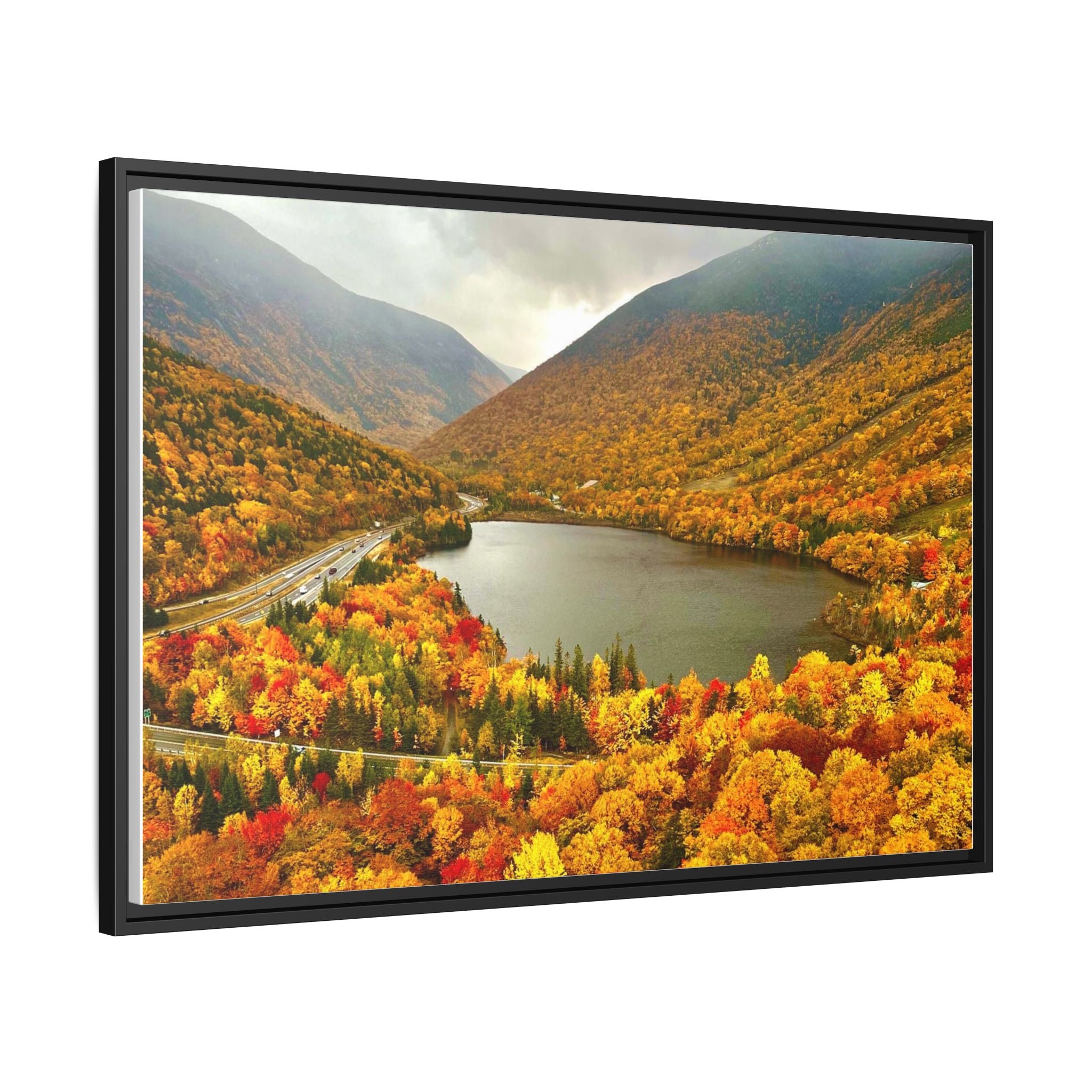 Canvas Print Foliage at Artist's Bluff
