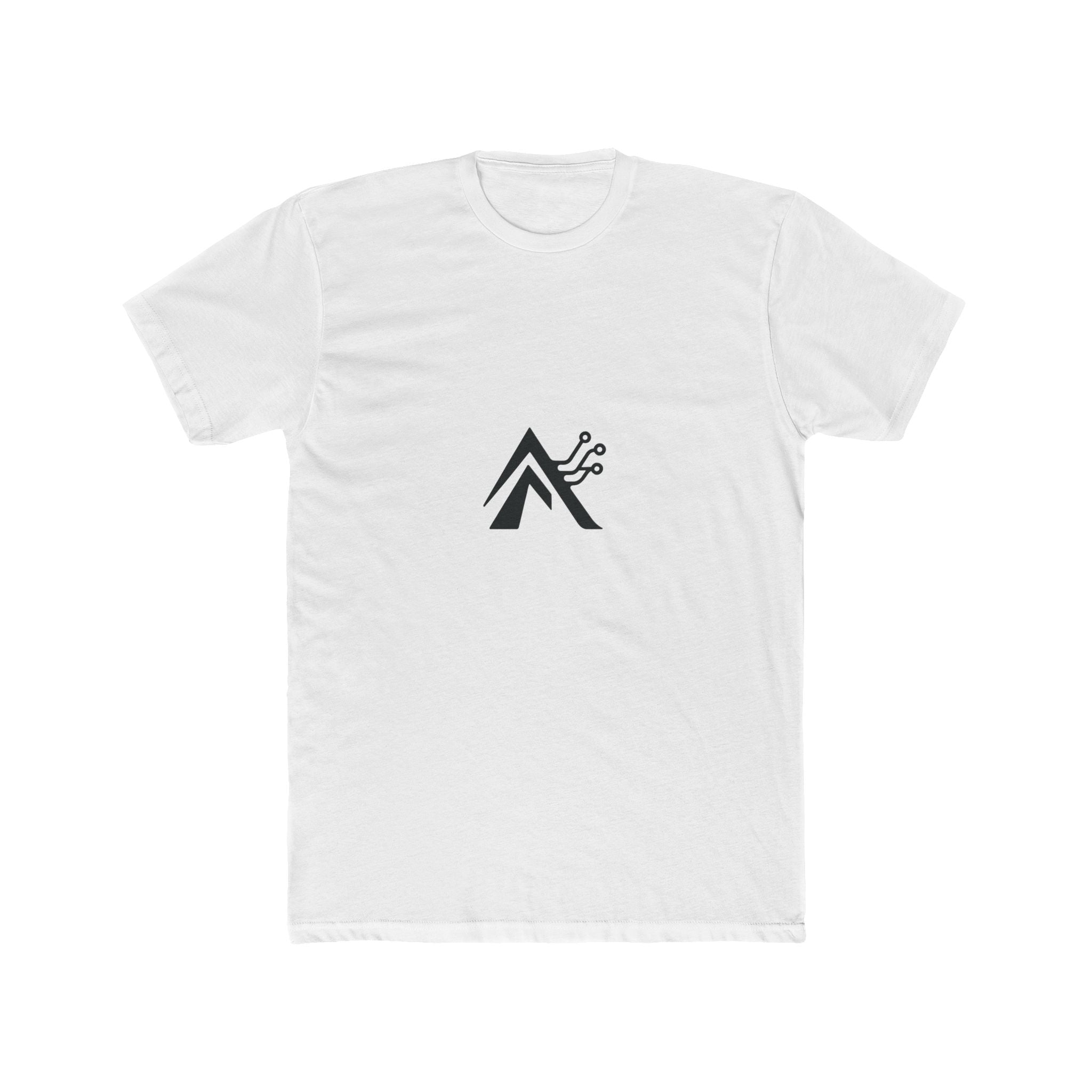 Alp9 Stylish Tech-Inspired Unisex Cotton Crew Tee, Graphic Tee, Casual Wear, Gift for Tech Lovers, Retro Vibe, Everyday Fashion