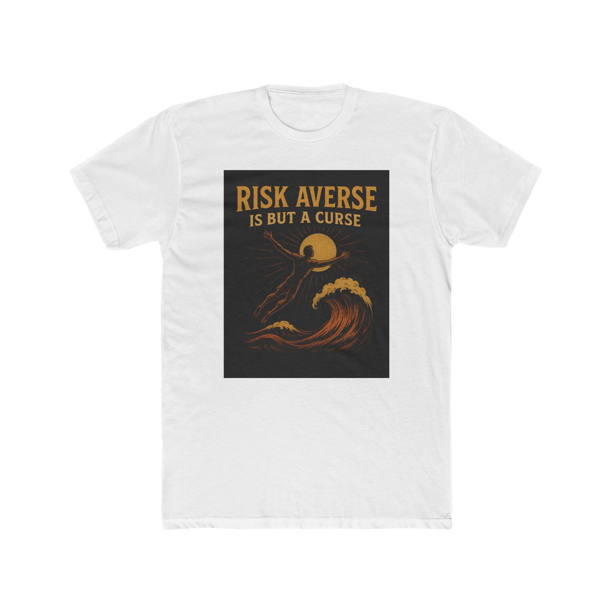 Risk Averse Is But a Curse – Premium Graphic Tee