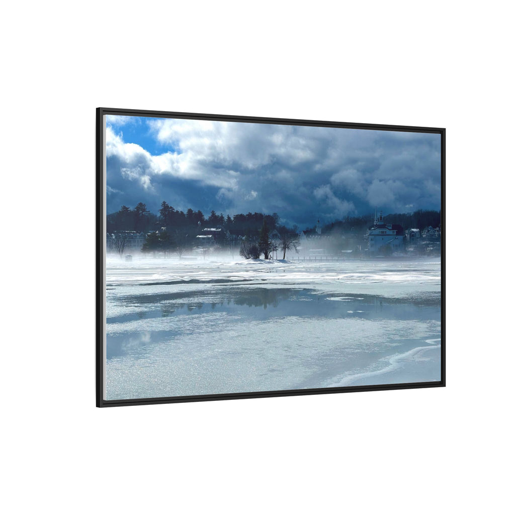 Meredith Bay in Ice Canvas