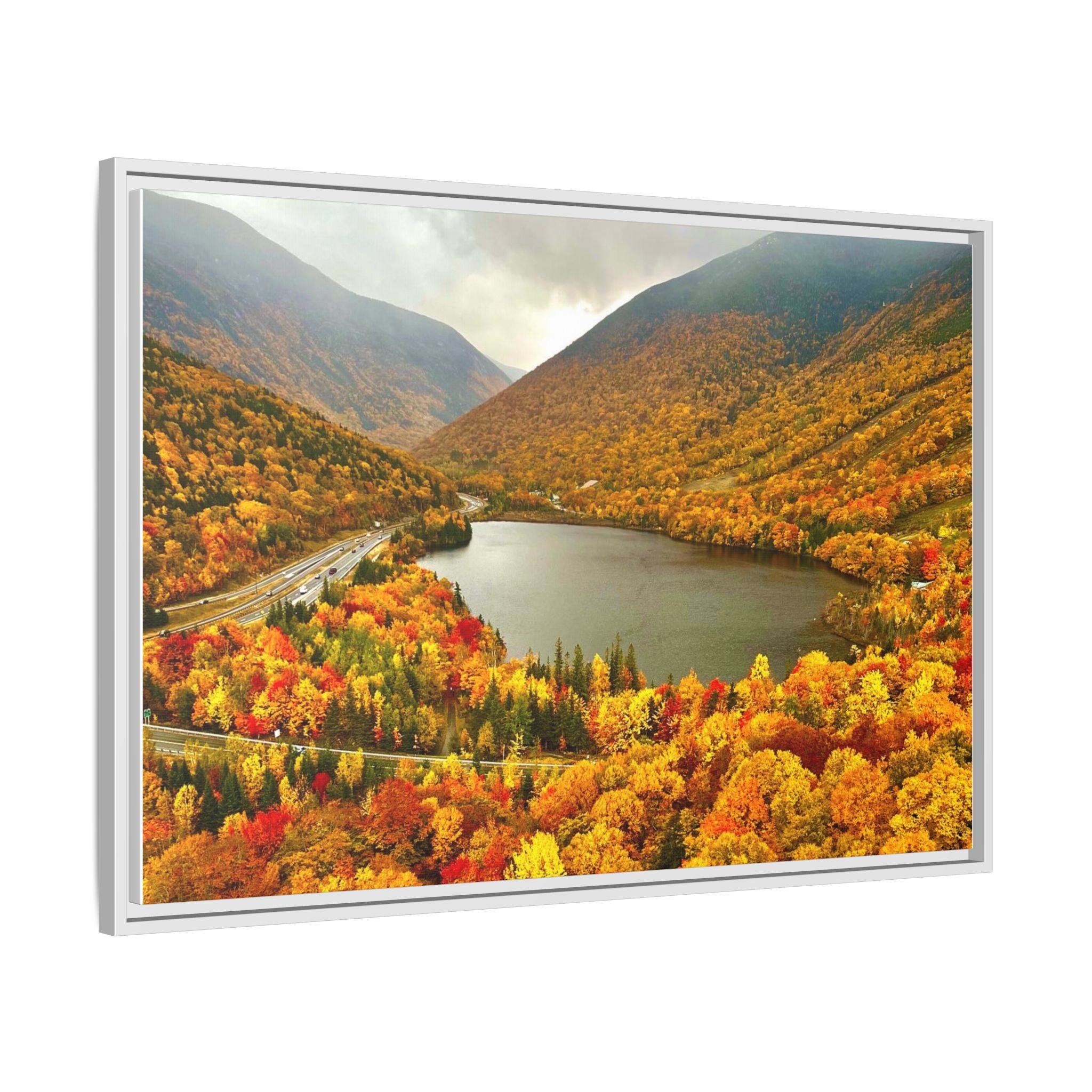Canvas Print Foliage at Artist's Bluff