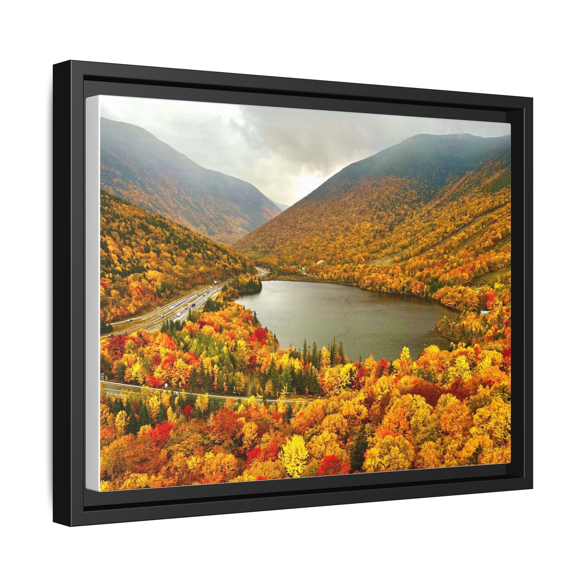 Canvas Print Foliage at Artist's Bluff