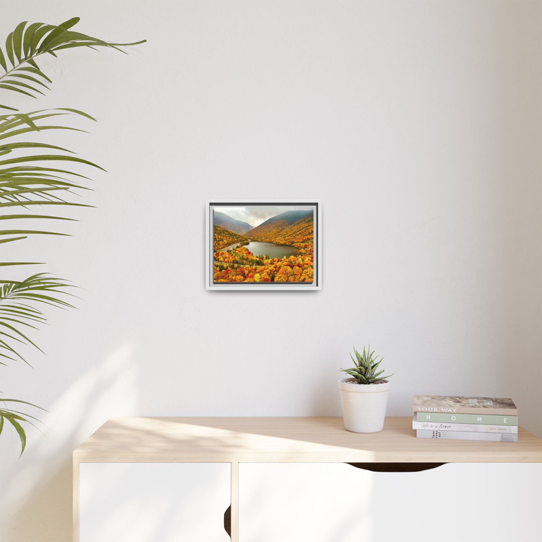 Canvas Print Foliage at Artist's Bluff
