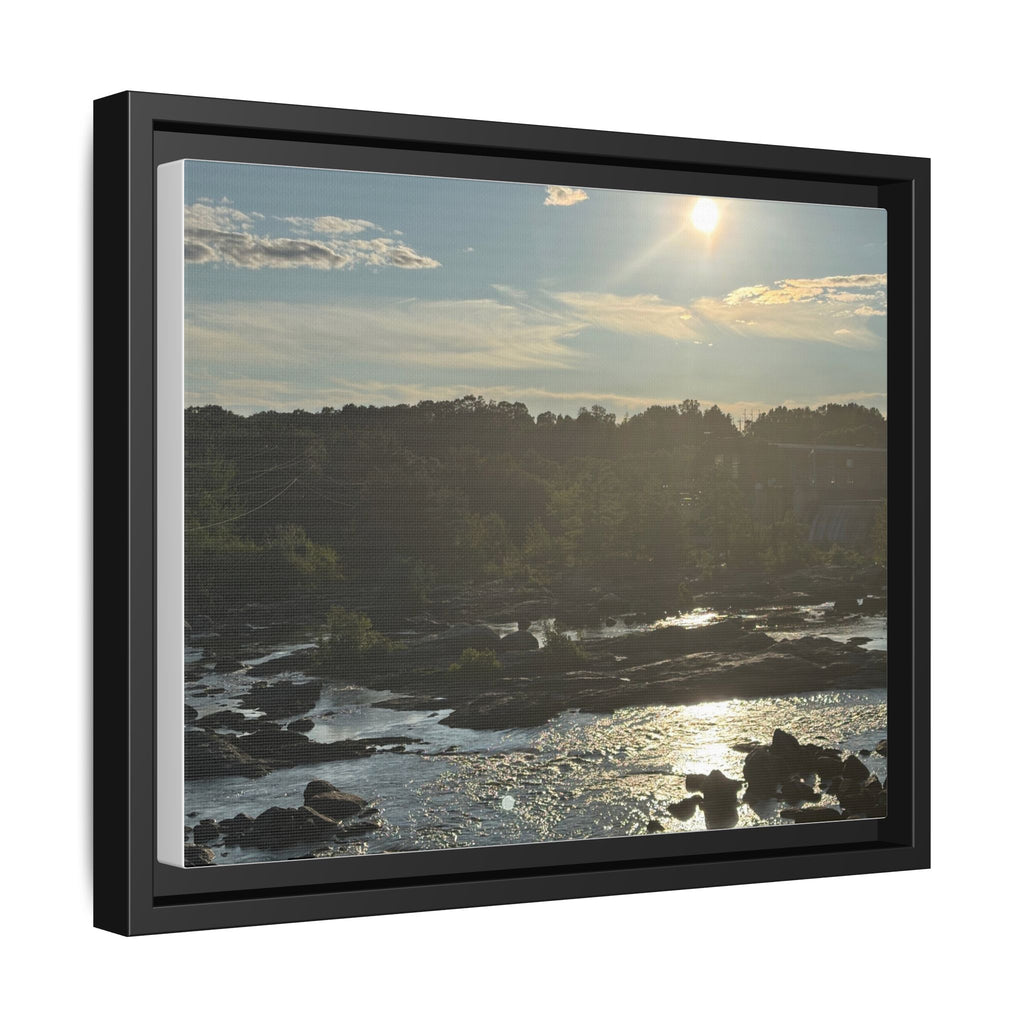 Amoskeag Falls Canvas with Frame