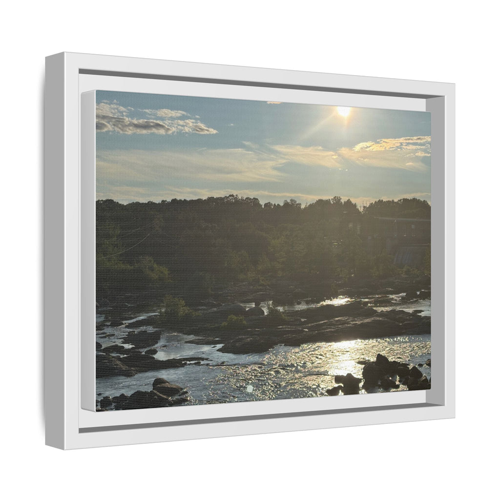 Amoskeag Falls Canvas with Frame
