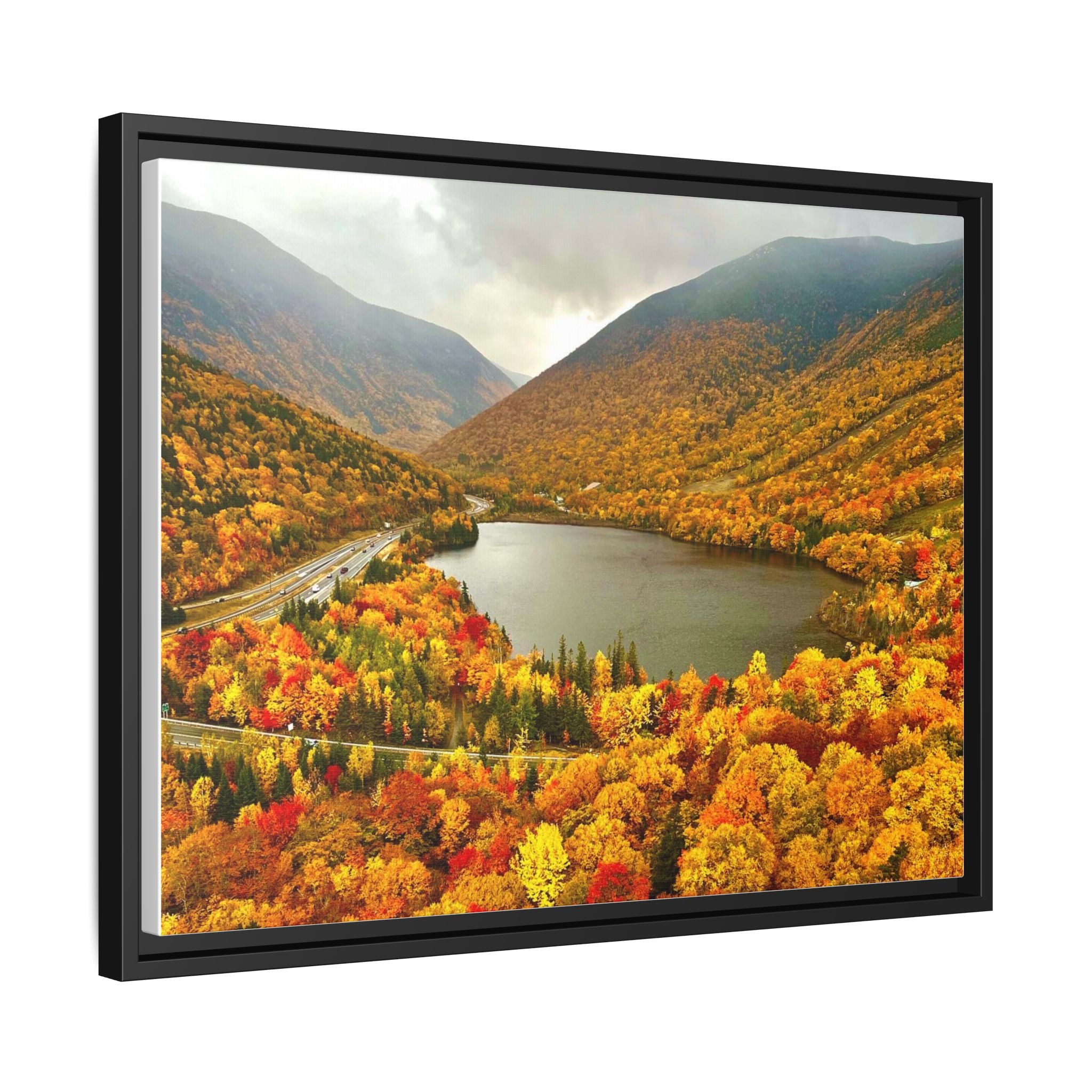 Canvas Print Foliage at Artist's Bluff