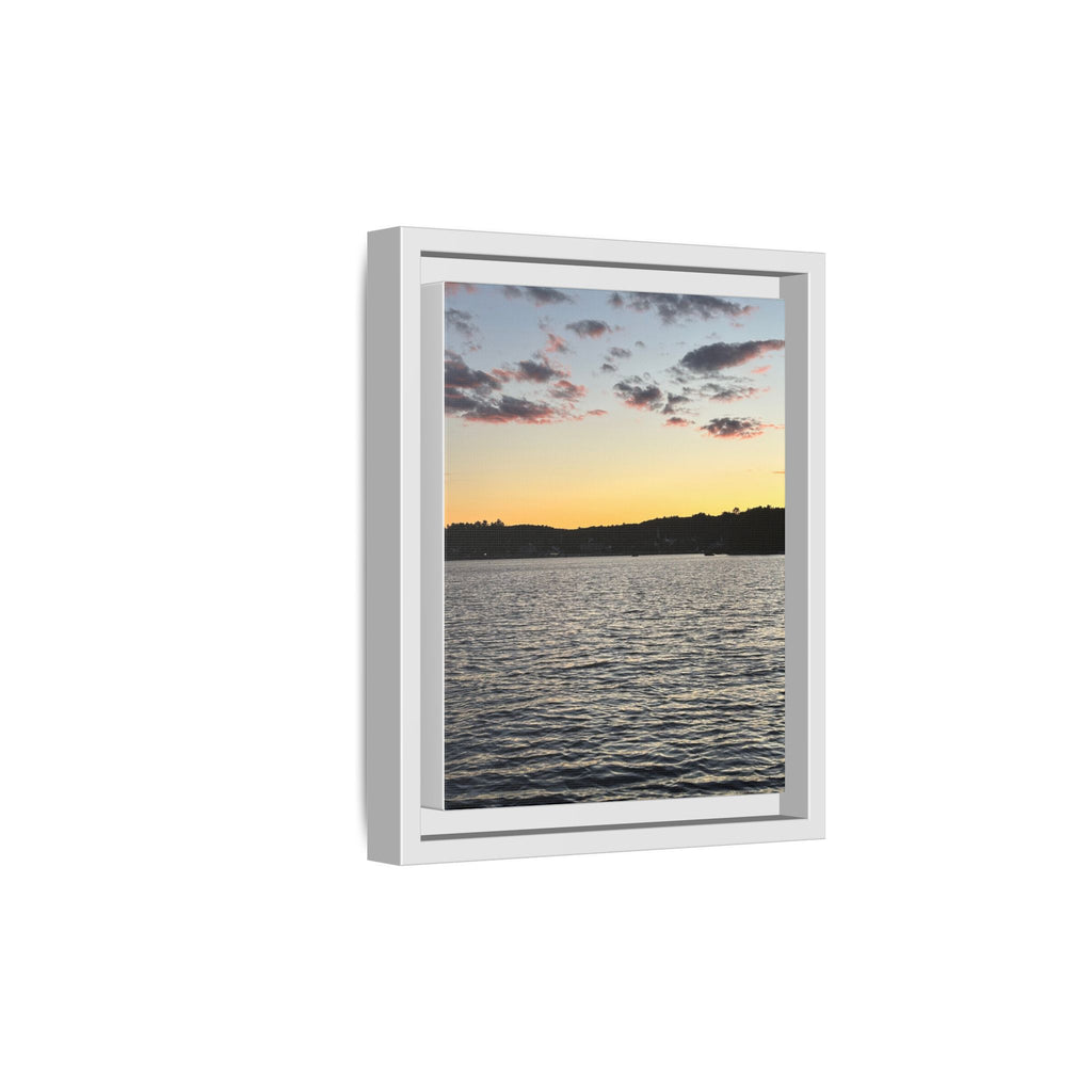 Canvas Wall Art - Sunset on the Lake