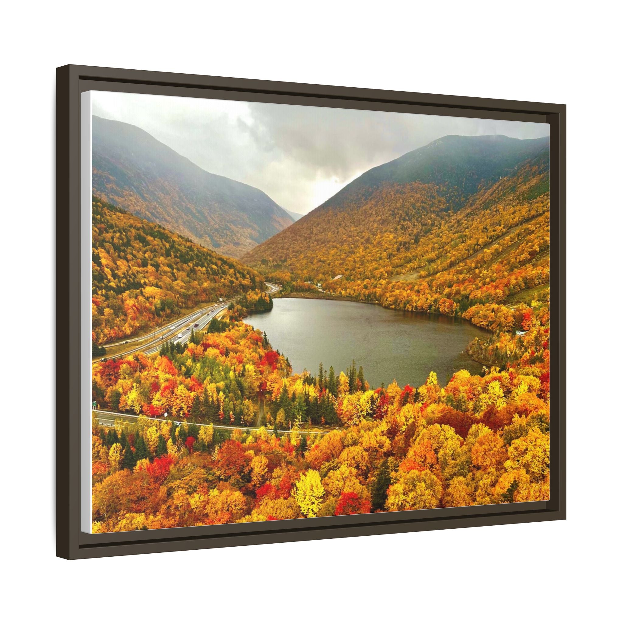 Canvas Print Foliage at Artist's Bluff