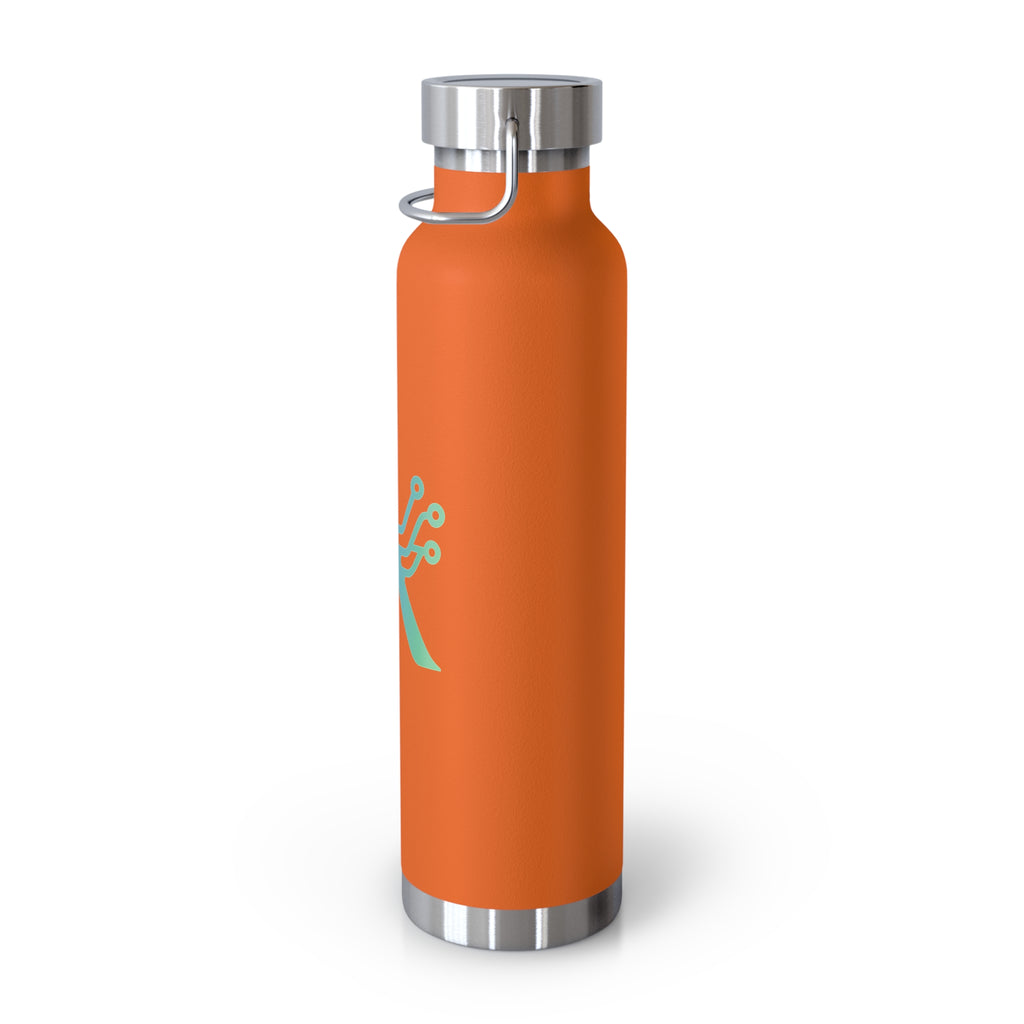 Alp9 - Tech-Infused Copper Insulated Water Bottle, 22oz | Ideal for Outdoors, Fitness, and Gifts | Modern Design, Eco-Friendly, Stylish [...]