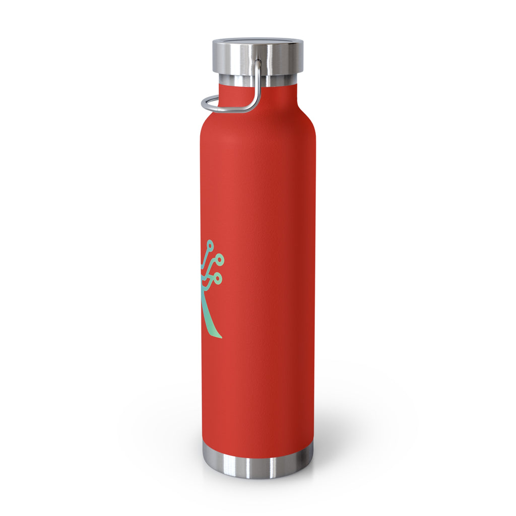Alp9 - Tech-Infused Copper Insulated Water Bottle, 22oz | Ideal for Outdoors, Fitness, and Gifts | Modern Design, Eco-Friendly, Stylish [...]