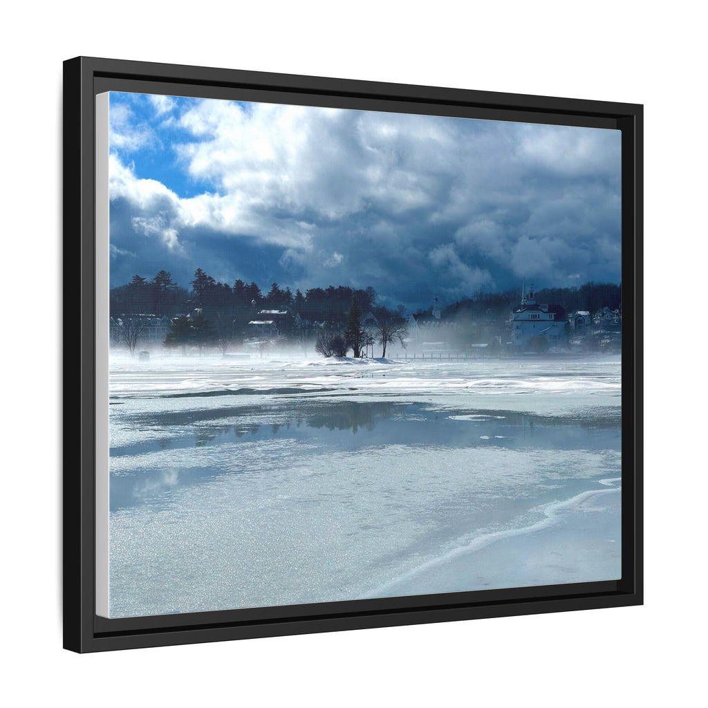 Meredith Bay in Ice Canvas
