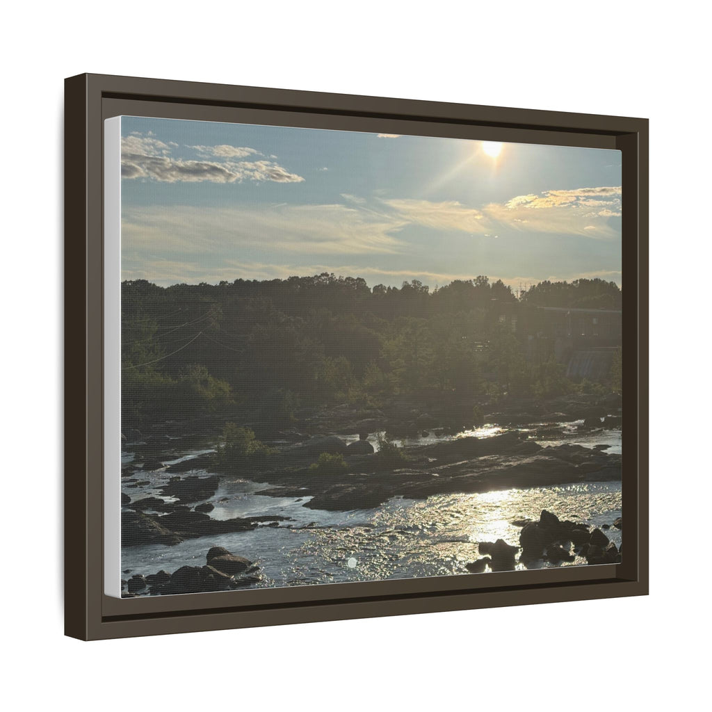Amoskeag Falls Canvas with Frame