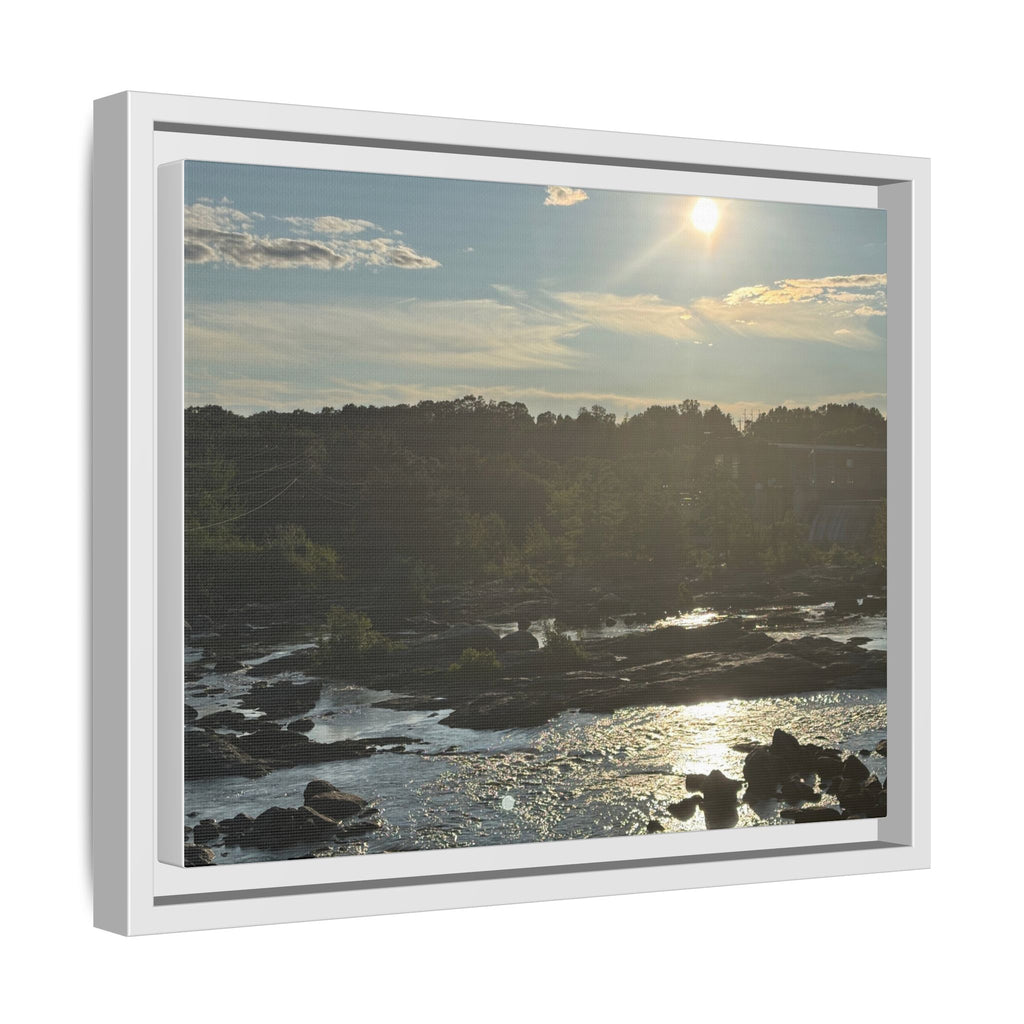 Amoskeag Falls Canvas with Frame