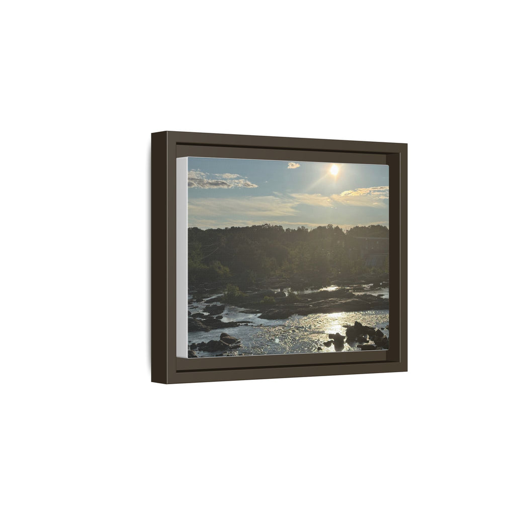 Amoskeag Falls Canvas with Frame