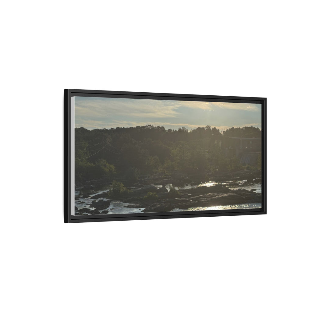 Amoskeag Falls Canvas with Frame
