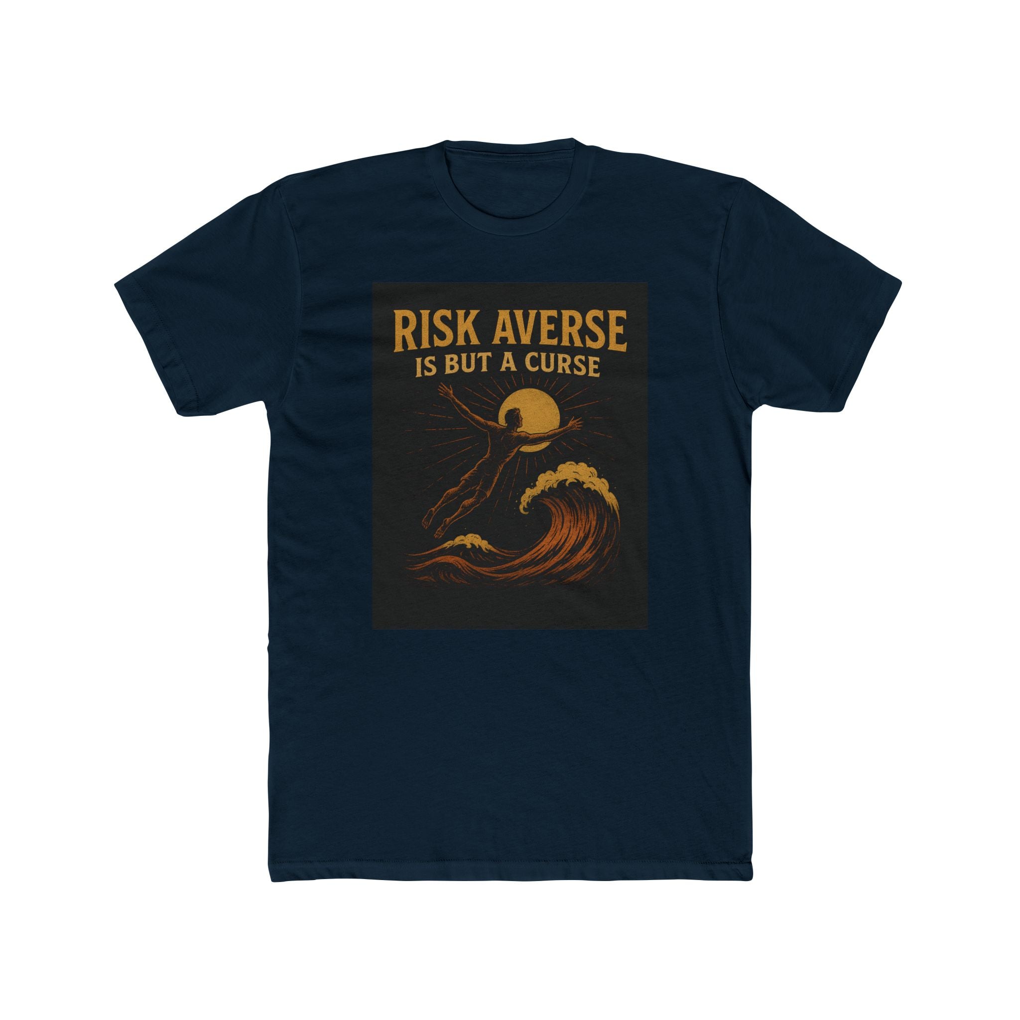 Risk Averse Is But a Curse – Premium Graphic Tee