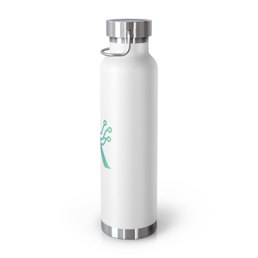 Alp9 - Tech-Infused Copper Insulated Water Bottle, 22oz | Ideal for Outdoors, Fitness, and Gifts | Modern Design, Eco-Friendly, Stylish [...]