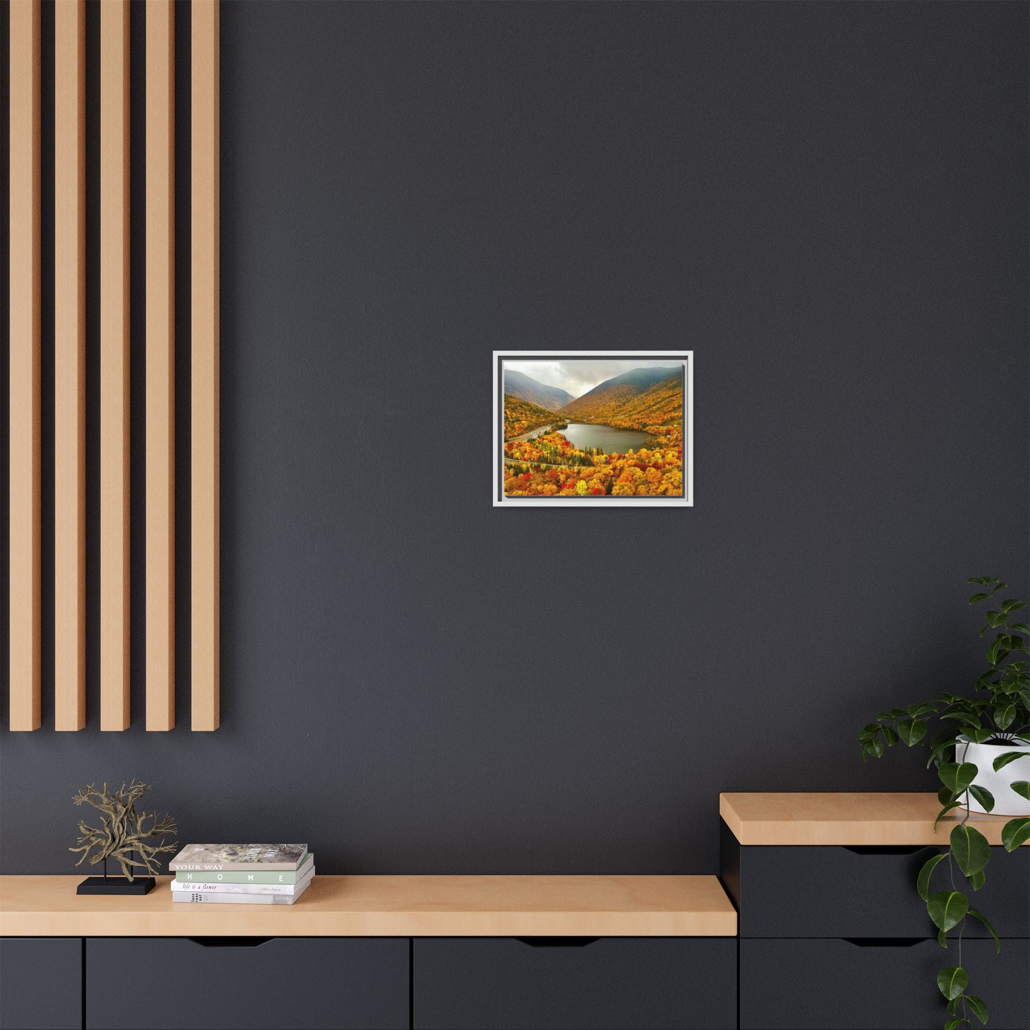 Canvas Print Foliage at Artist's Bluff