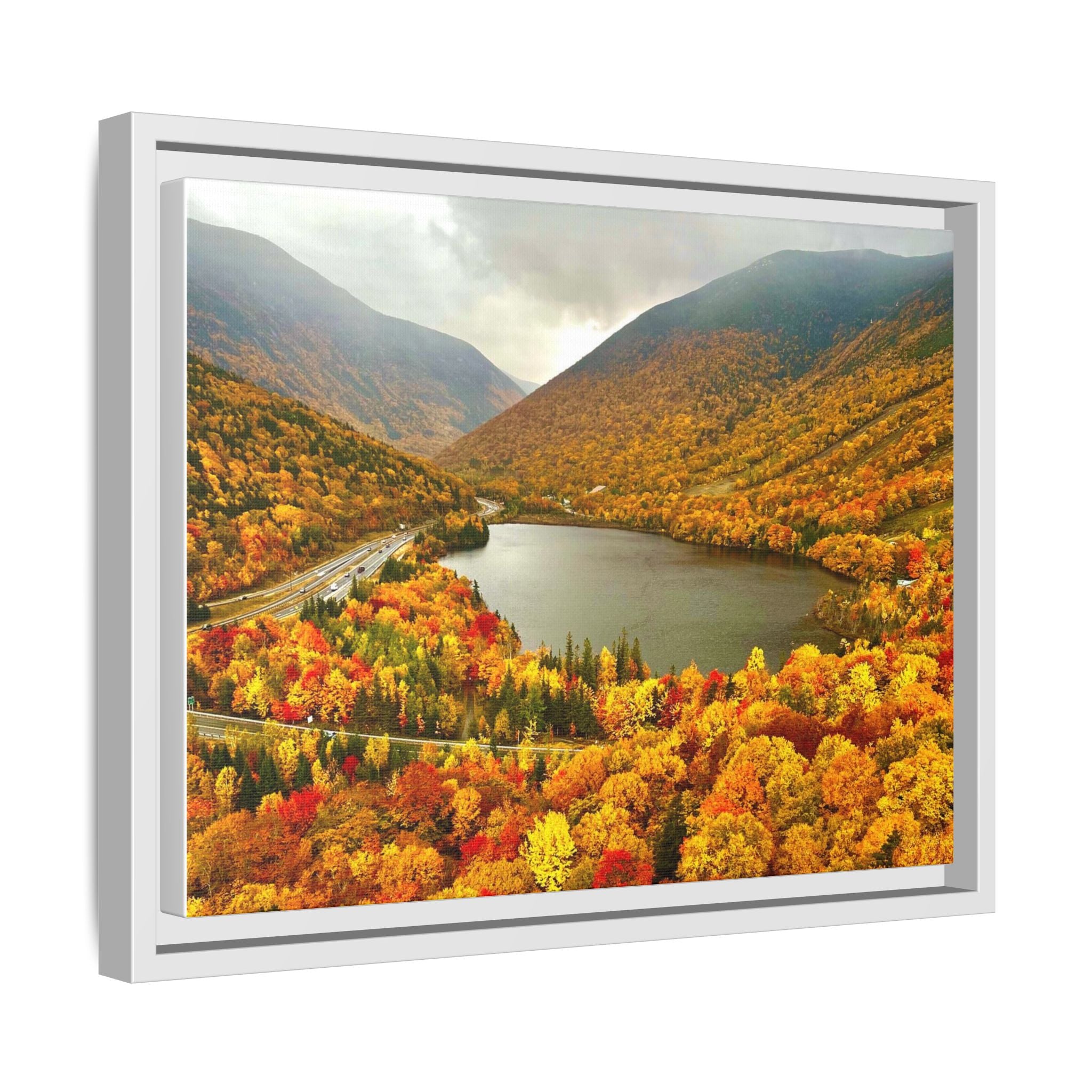 Canvas Print Foliage at Artist's Bluff