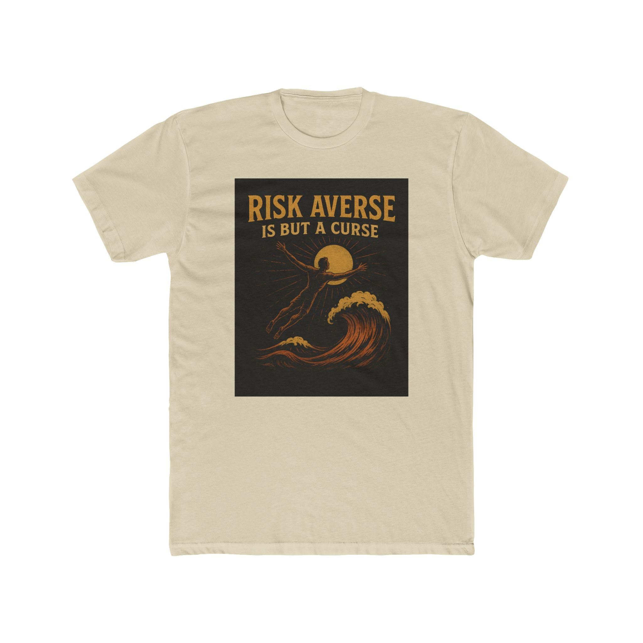 Risk Averse Is But a Curse – Premium Graphic Tee