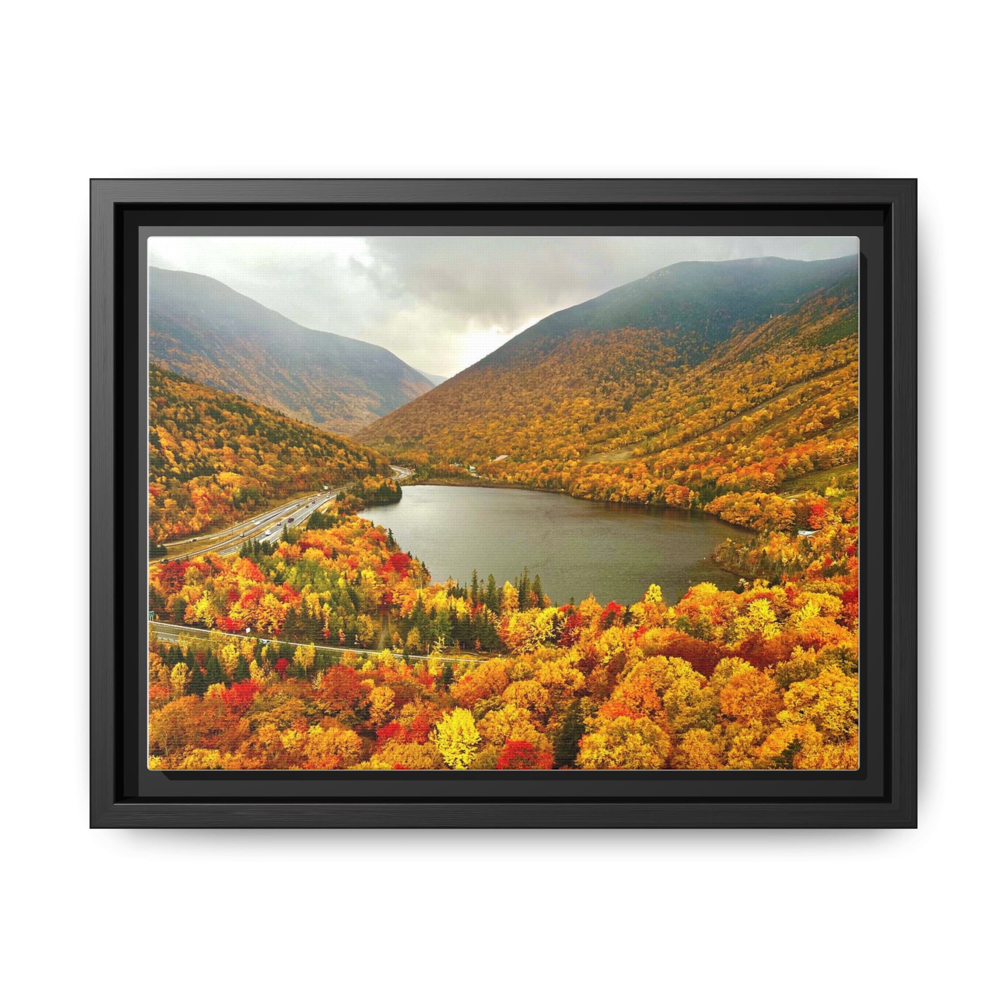 Canvas Print Foliage at Artist's Bluff