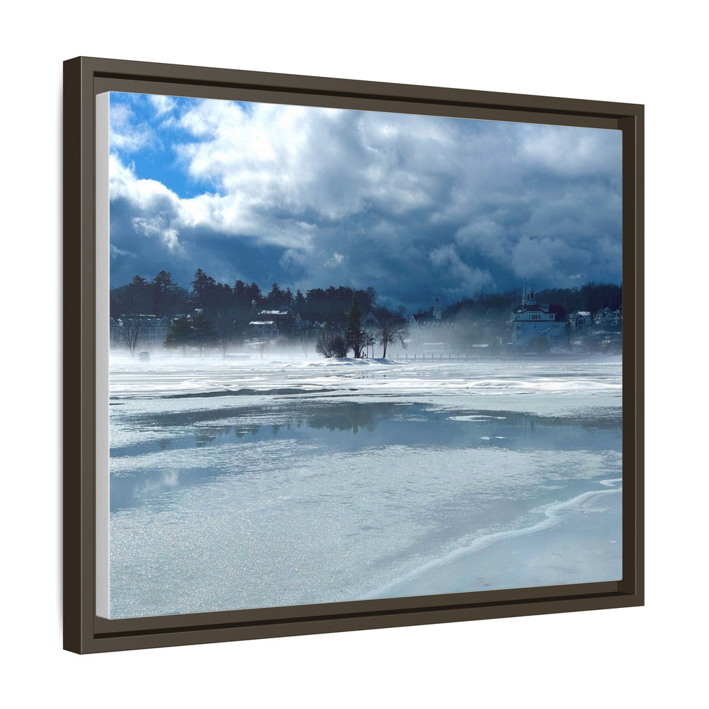 Meredith Bay in Ice Canvas