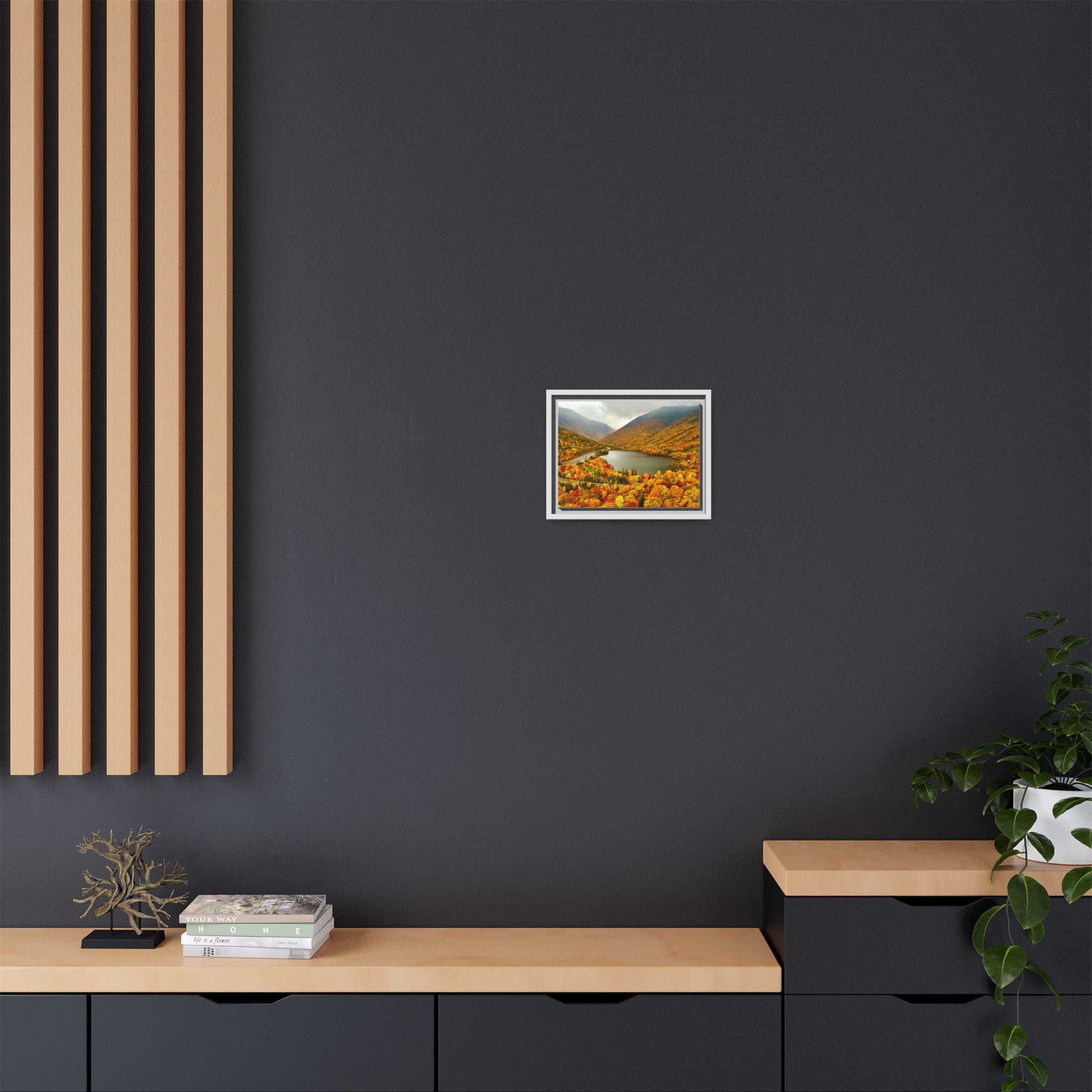 Canvas Print Foliage at Artist's Bluff