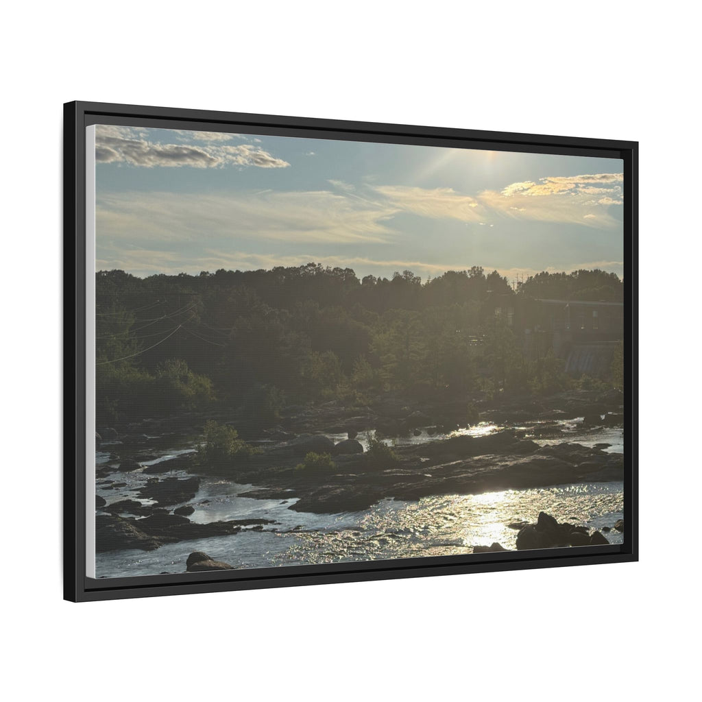 Amoskeag Falls Canvas with Frame