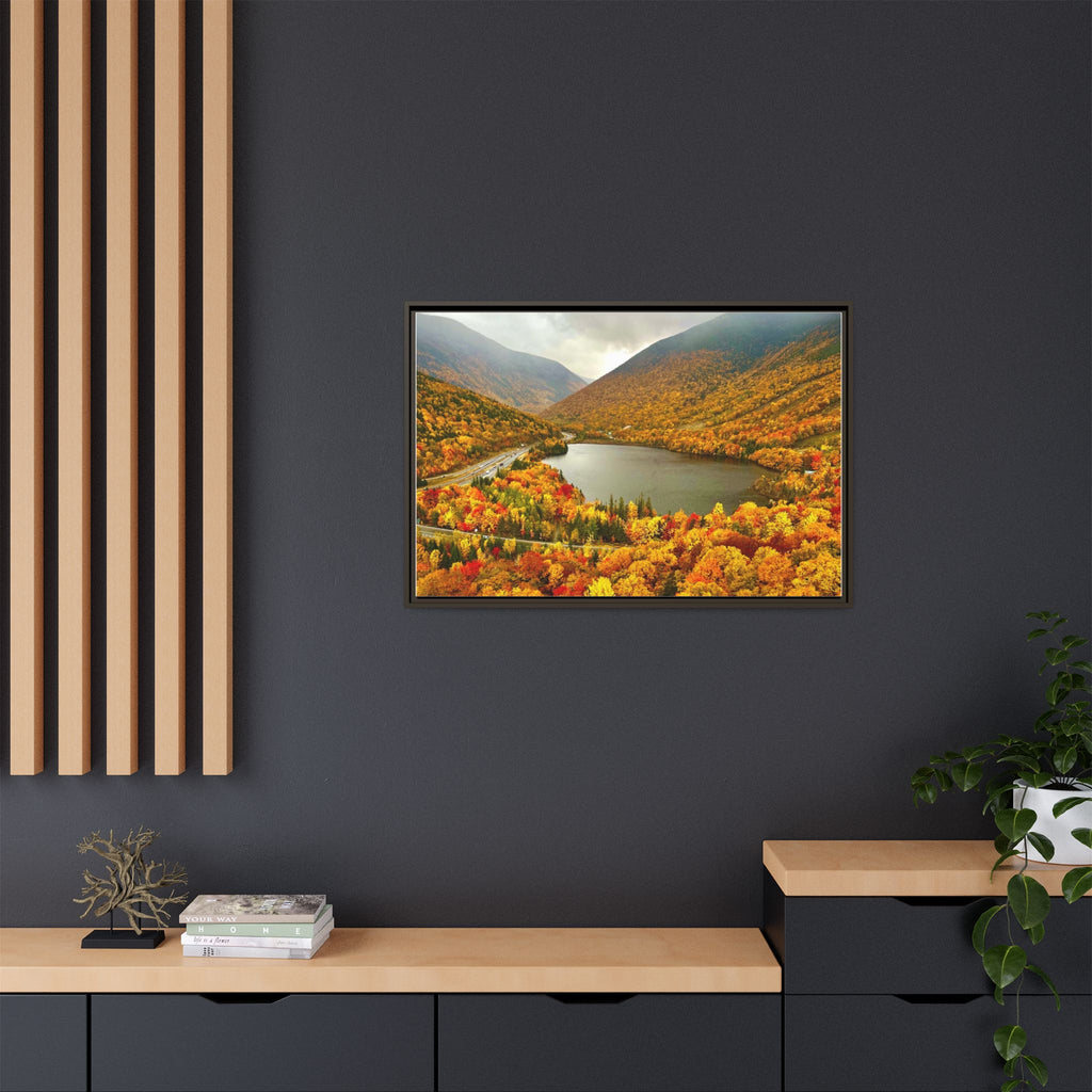 Canvas Print Foliage at Artist's Bluff