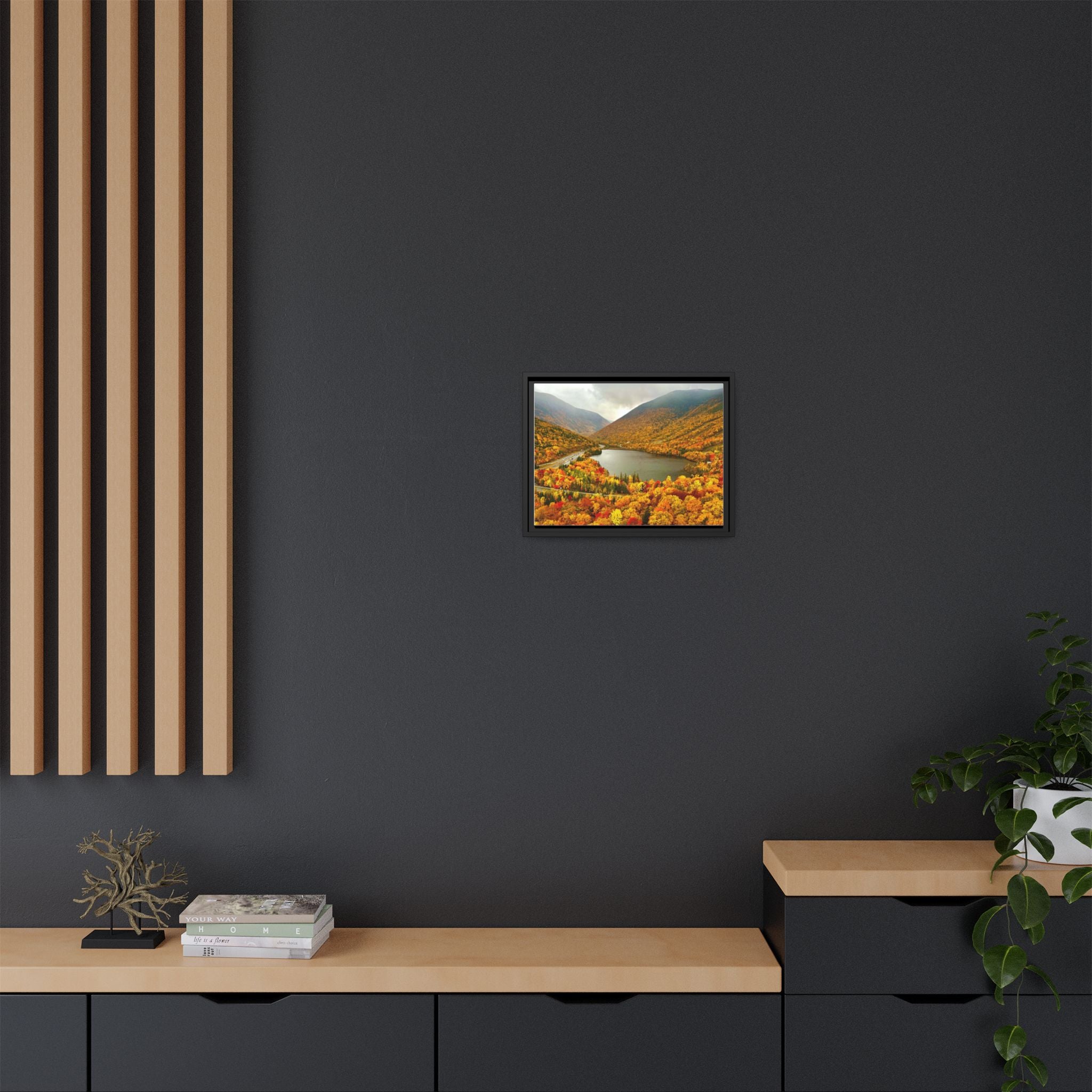 Canvas Print Foliage at Artist's Bluff
