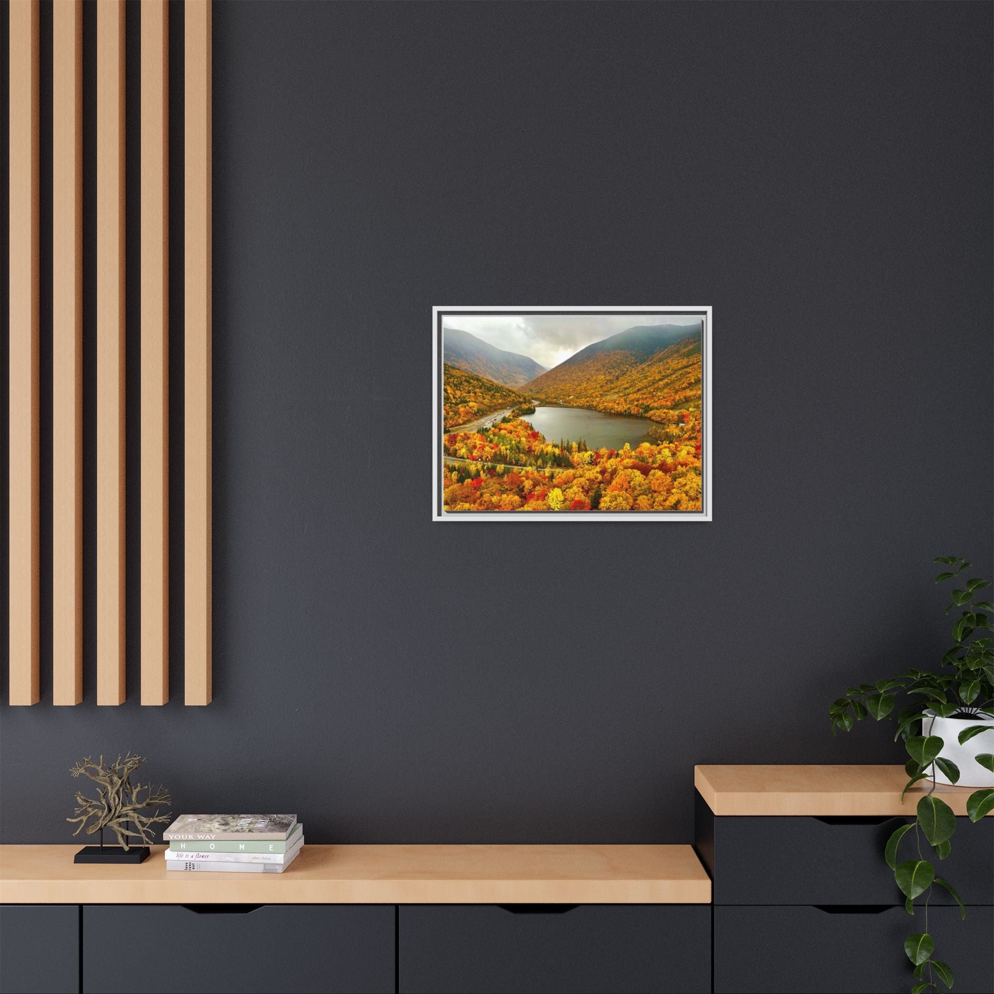 Canvas Print Foliage at Artist's Bluff