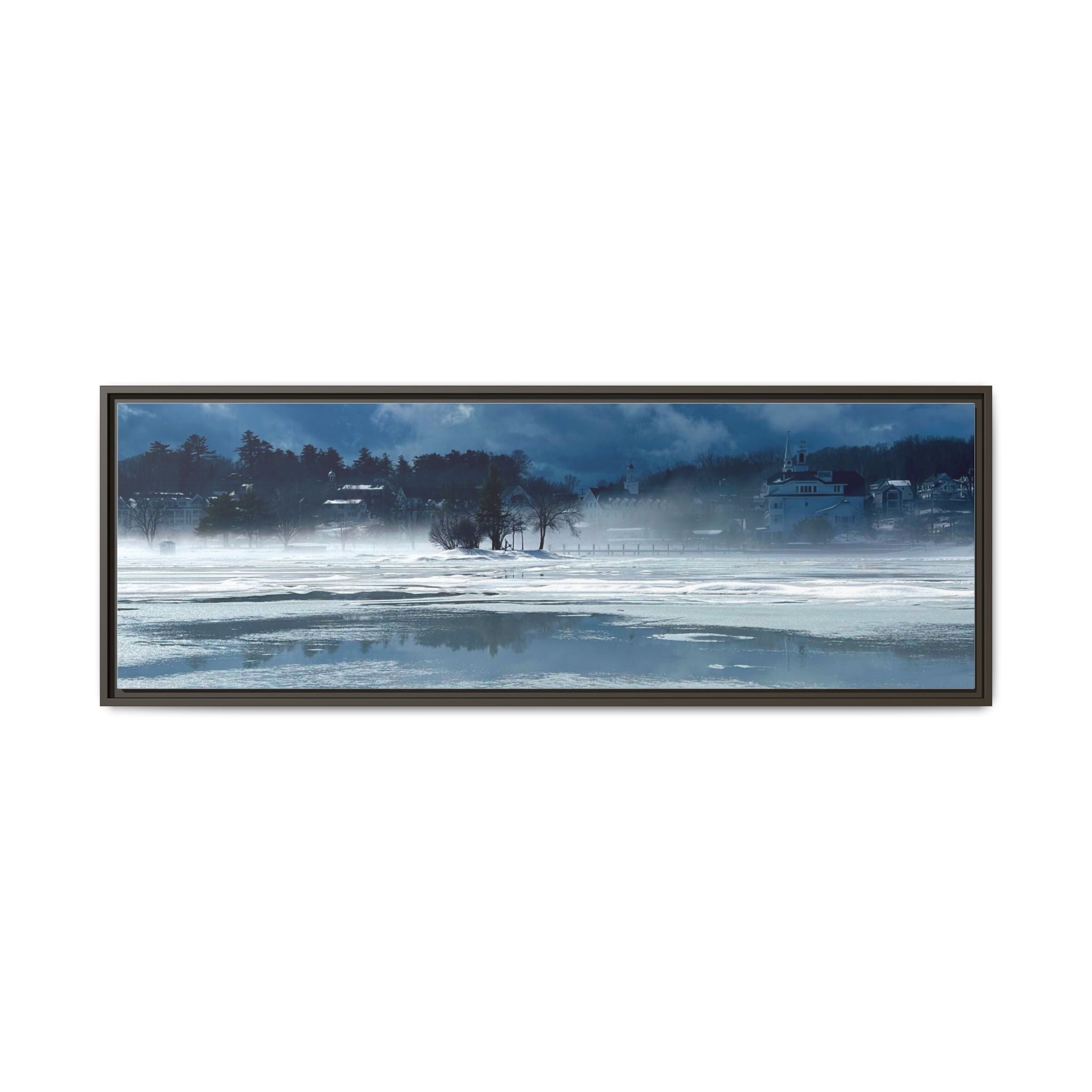 Meredith Bay in Ice Canvas