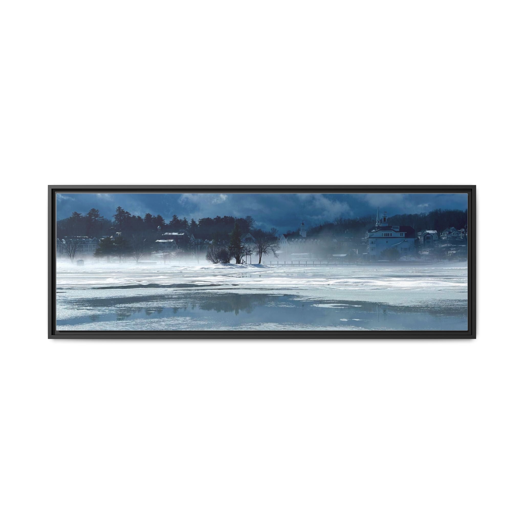 Meredith Bay in Ice Canvas