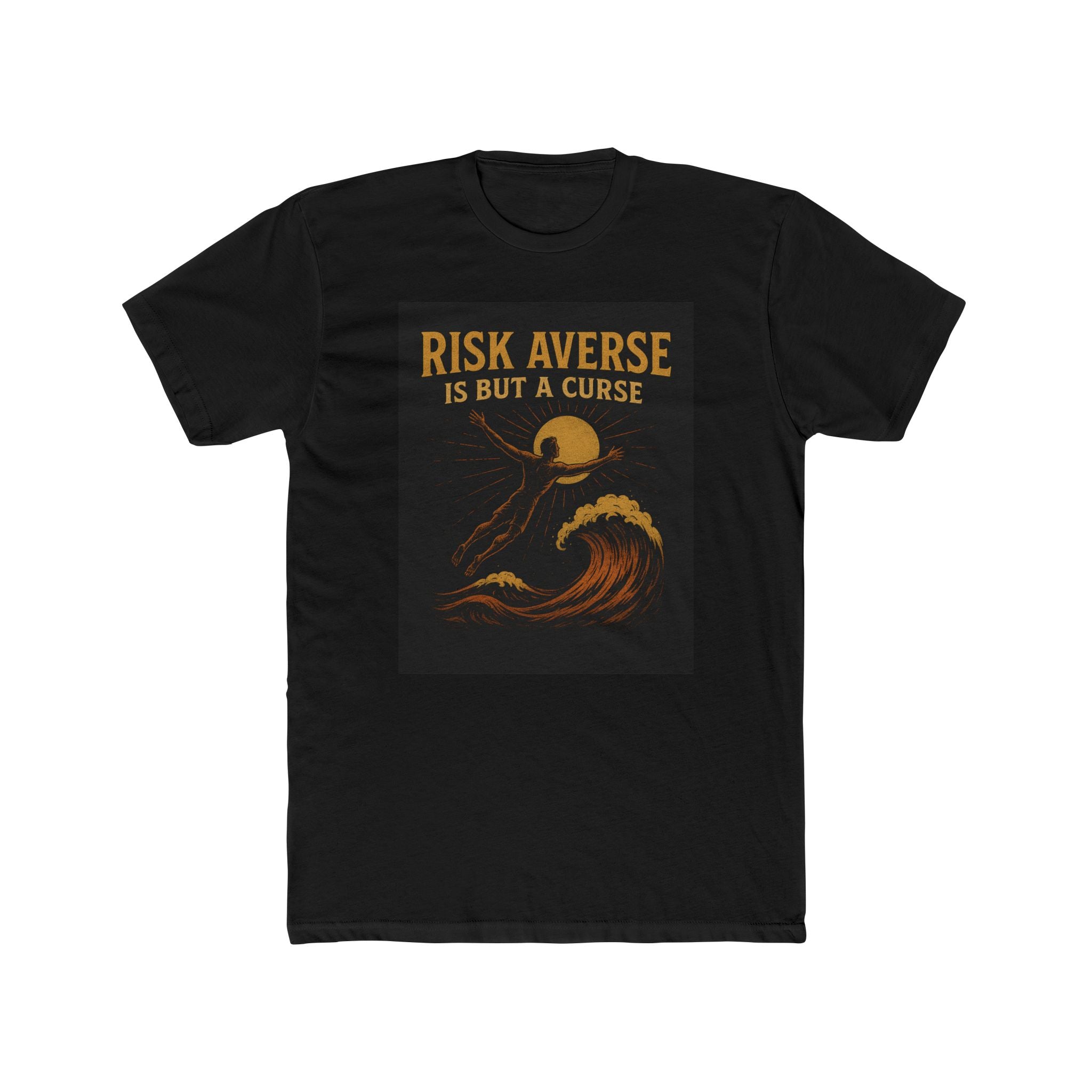 Risk Averse Is But a Curse – Premium Graphic Tee