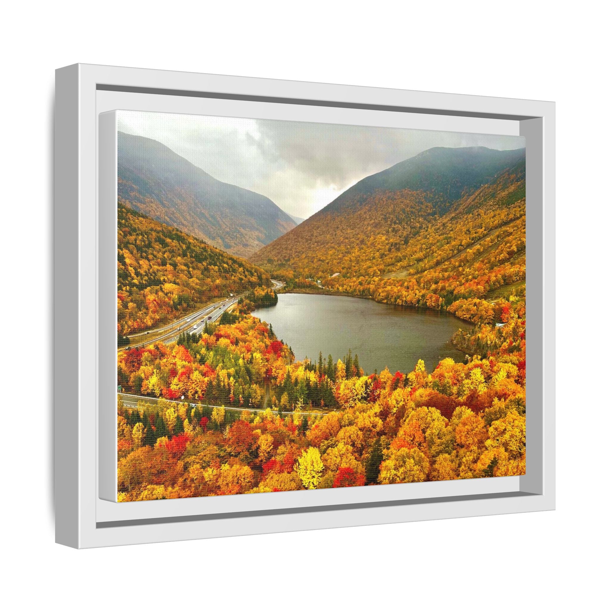 Canvas Print Foliage at Artist's Bluff