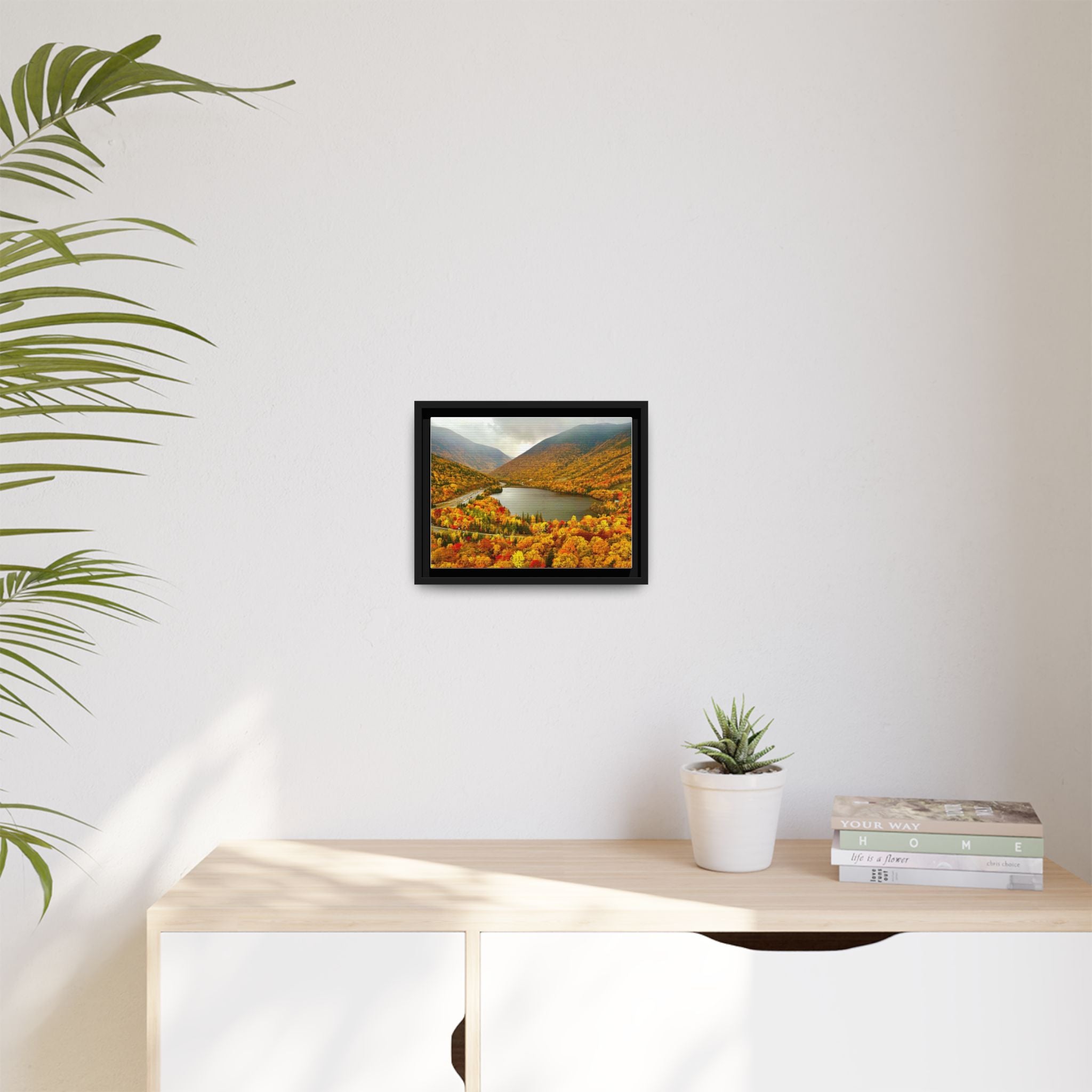 Canvas Print Foliage at Artist's Bluff