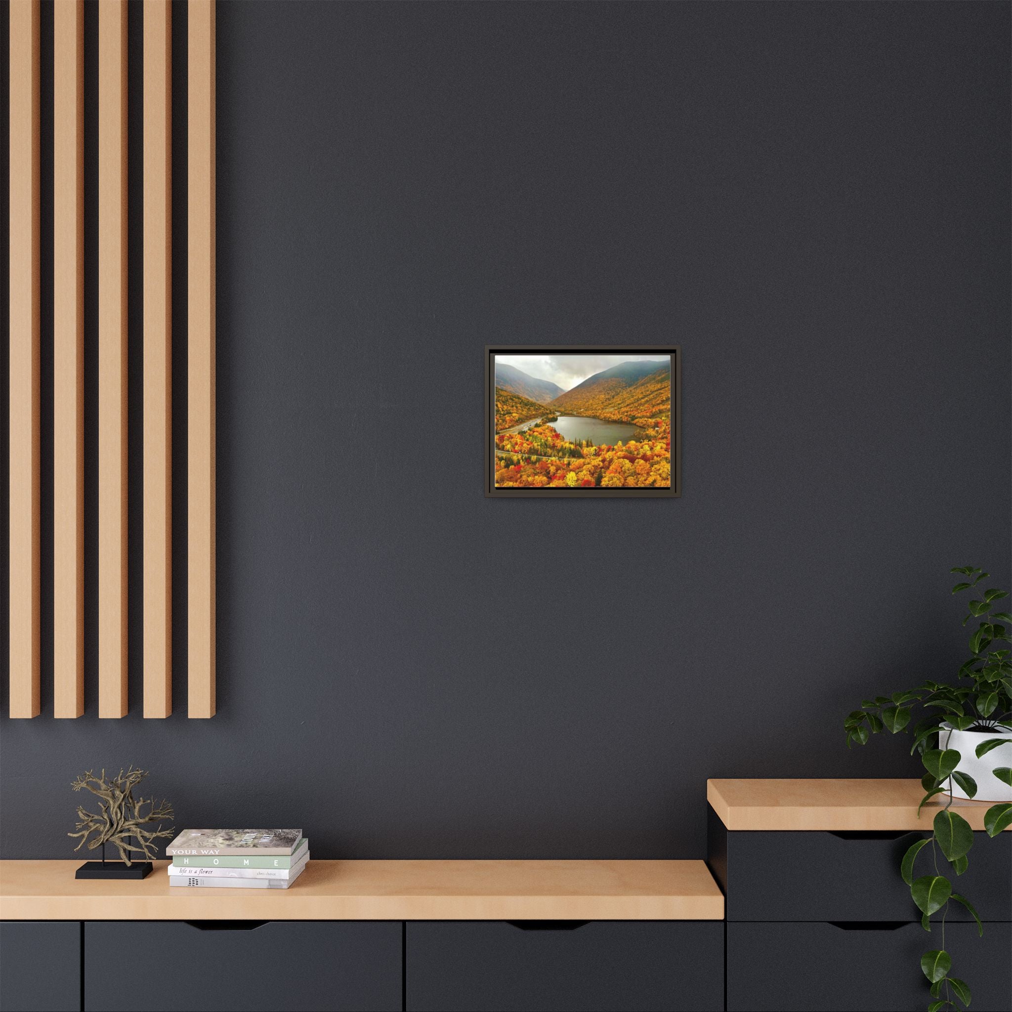 Canvas Print Foliage at Artist's Bluff
