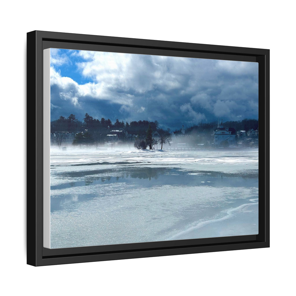 Meredith Bay in Ice Canvas