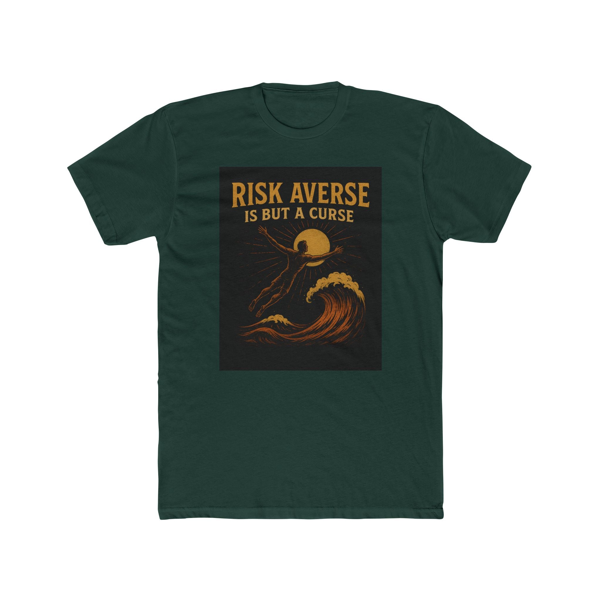 Risk Averse Is But a Curse – Premium Graphic Tee