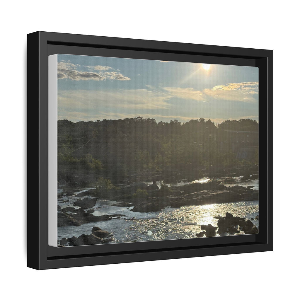 Amoskeag Falls Canvas with Frame