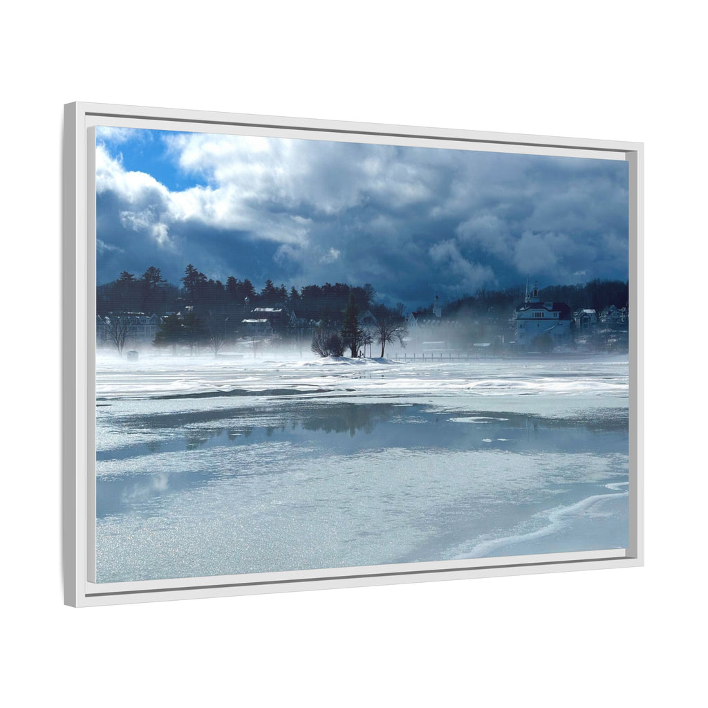Meredith Bay in Ice Canvas