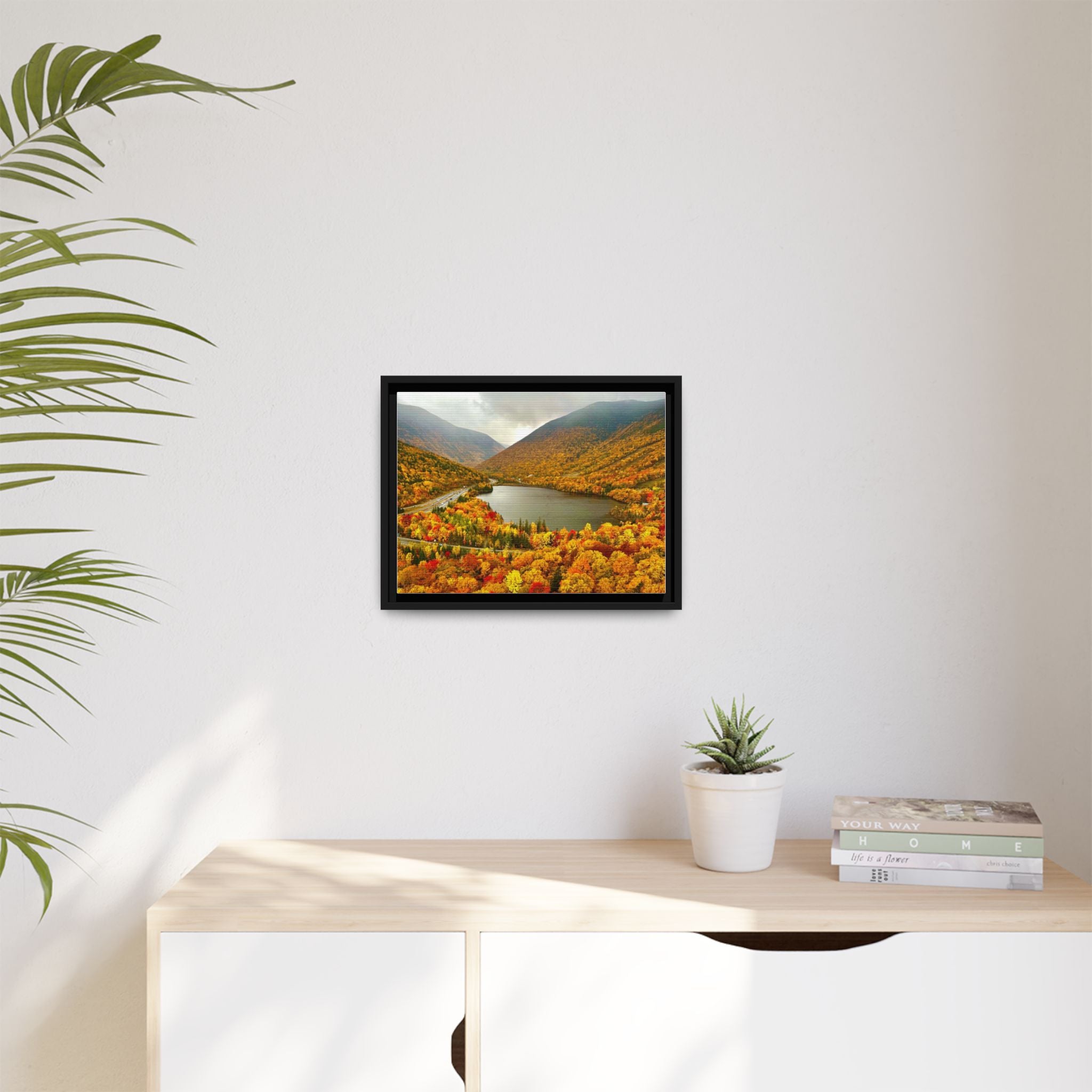 Canvas Print Foliage at Artist's Bluff