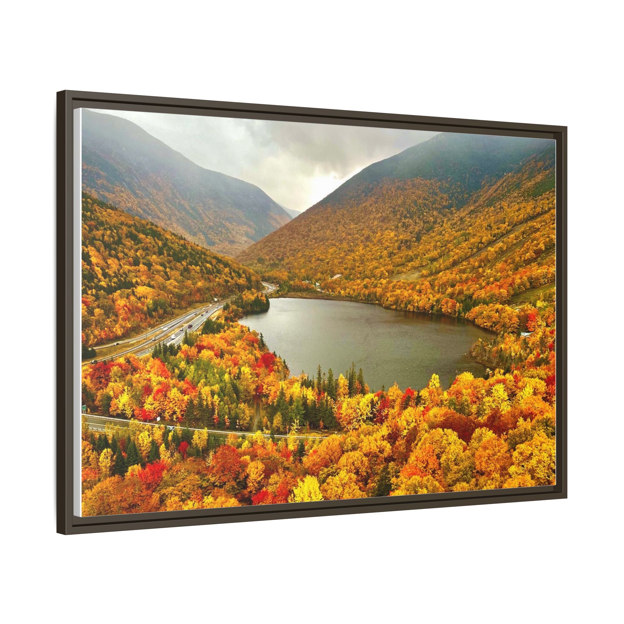 Canvas Print Foliage at Artist's Bluff